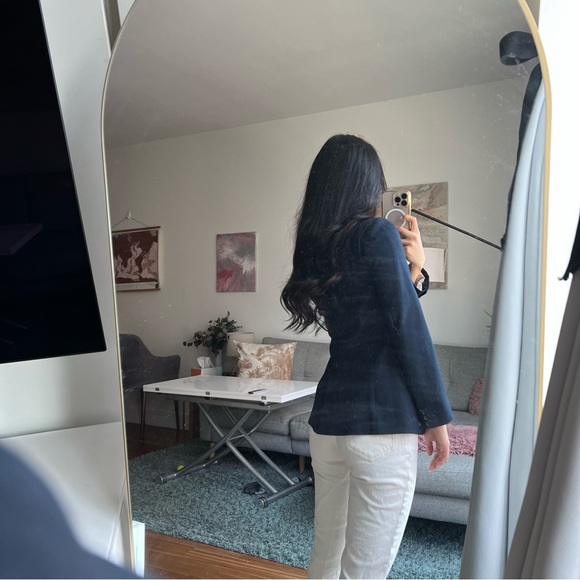 Navy J. Crew blazer - Picture 7 of 7